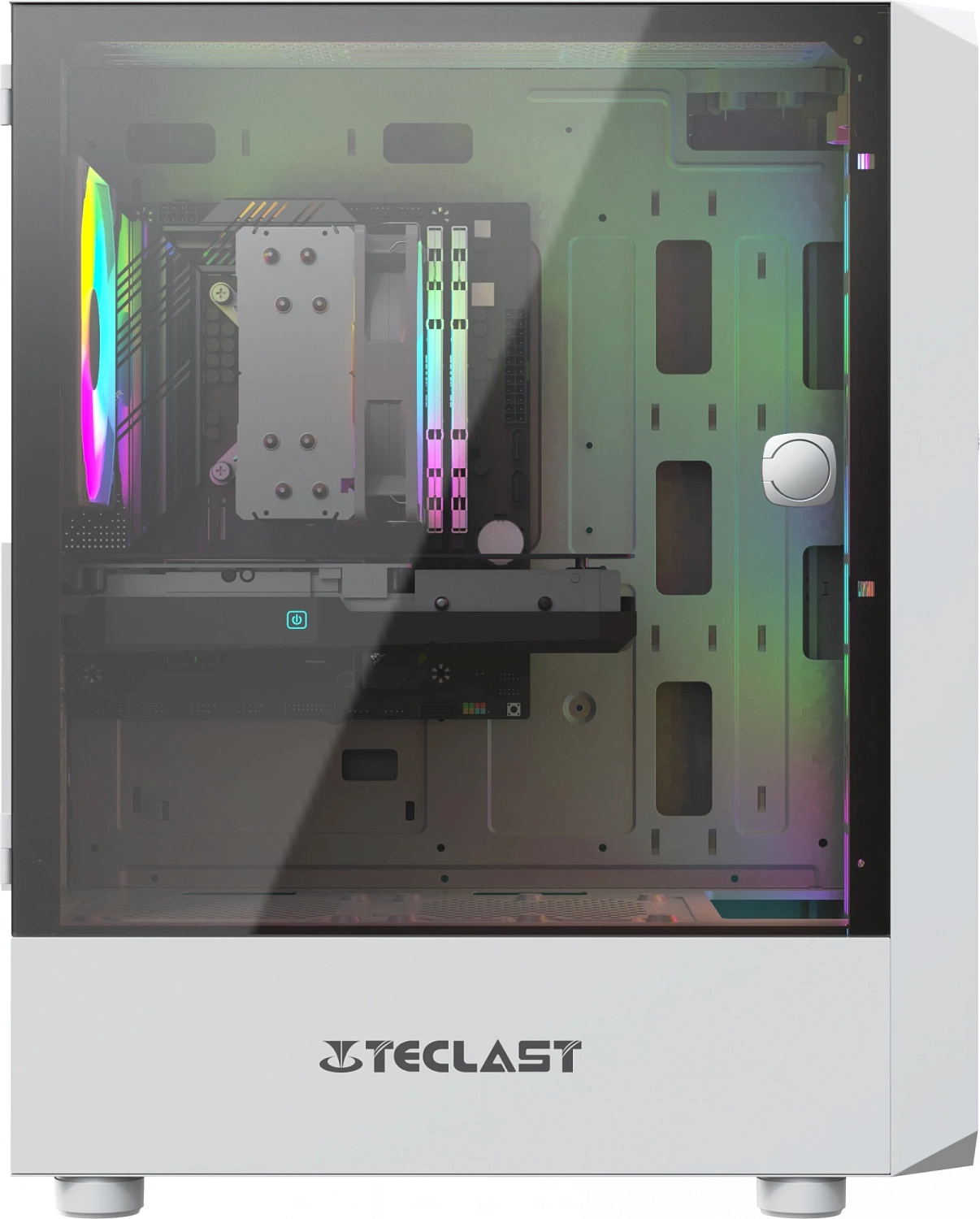 ПК Teclast G01 i5 12600KF (3.7) 32Gb SSD1Tb RTX4060 8Gb Windows 11 Professional GbitEth 700W белый (G01 12600KF32G1T4060WKRU)
