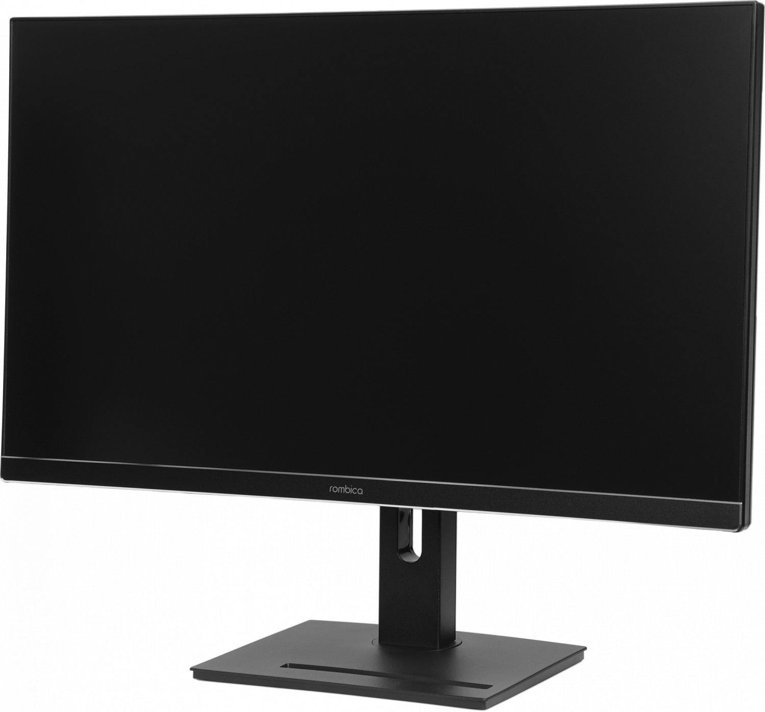 Моноблок Rombica Helios 27" Full HD i3 10100 (3.6) 8Gb SSD256Gb UHDG 630 DVDRW Windows 11 Professional GbitEth WiFi BT клавиатура мышь Cam черный 1920x1080