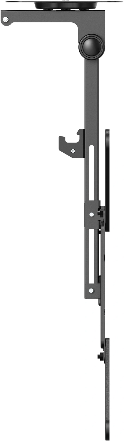 Кронштейн для телевизора Ultramounts UM967 черный 23"-55" макс.20кг потолочный поворот и наклон