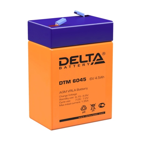 Аккумуляторная батарея DELTA BATTERY DTM 6045