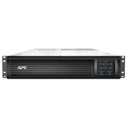 Источник бесперебойного питания APC Smart-UPS 2200VA/1980W, RM 2U, Line-Interactive, LCD, Out: 220-240V 8xC13 (4-Switched) 1xC19, EPO, HS User Replaceable Bat, Black, 1 year warranty (REP: SUA2200RMI2U)