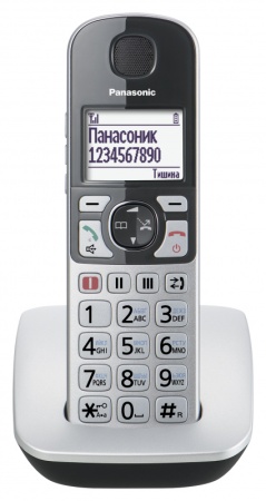 Р/Телефон Dect Panasonic KX-TGE510RUS серебристый АОН