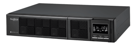 Источник бесперебойного питания Systeme Electric Smart-Save Online SRV, 2000VA/1800W, On-Line, Rack 2U(Tower convertible), LCD, Out: 6xC13, SNMP Intelligent Slot, USB, RS-232
