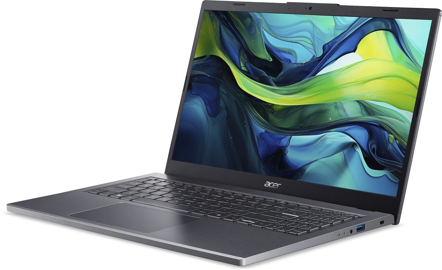 Ноутбук Acer Aspire 15 A15-51M-959S Core i9 13900H 16Gb SSD512Gb Intel Iris Xe graphics 15.6" IPS FHD (1920x1080) без ОС silver WiFi BT Cam 5100mAh (NX.JKVEM.007)