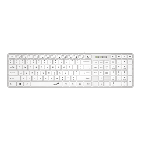 Клавиатура Genius SlimStar 126 WhiteUSB (Only Laser)