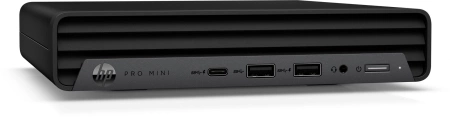 Неттоп HP ProDesk 400 G9 Mini i3 13100T (2.5) 8Gb SSD256Gb UHDG 730 Windows 11 Professional 64 GbitEth WiFi BT 90W kbNORUS мышь клавиатура черный (937P7EA)