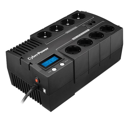 Источник бесперебойного питания Cyberpower BR1200ELCD Line-Interactive 1200VA/720W USB/RJ11/45 (4+4 EURO)