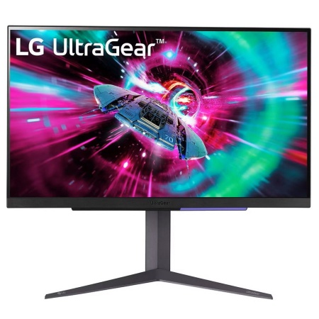 27" LG 27GR93U-B Black (IPS, 3840x2160, HDMI+HDMI+DP, USB, 1 ms, 178°/178°, 400 cd/m, 1000:1, 144Hz, Pivot)