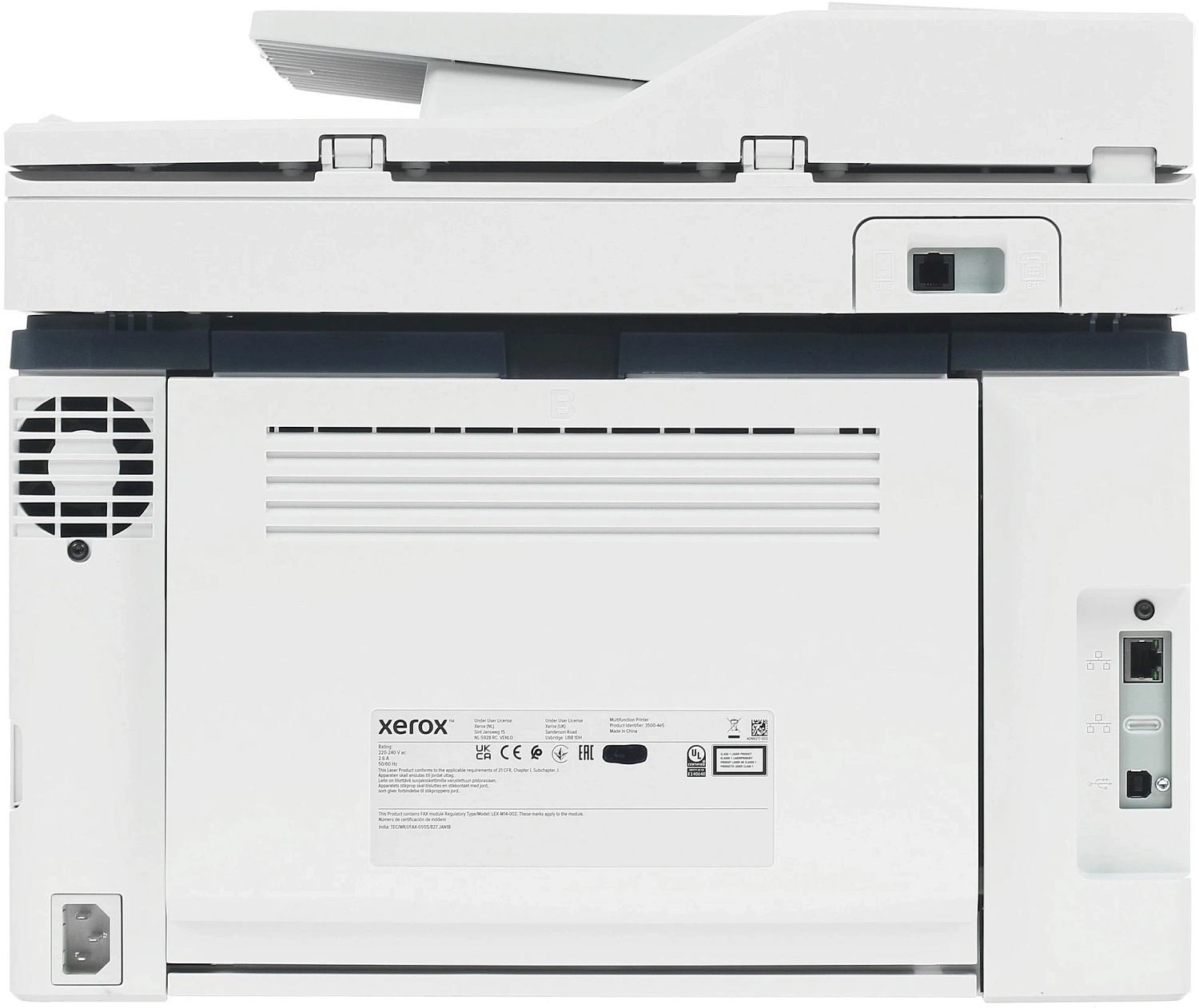 МФУ лазерный Xerox С235 (C235V_DNI) A4 Duplex Net WiFi белый