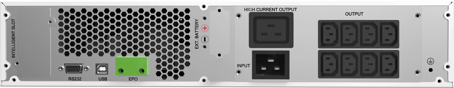 Источник бесперебойного питания Ippon Na+ RTA 3000 3000Вт 3000ВА белый