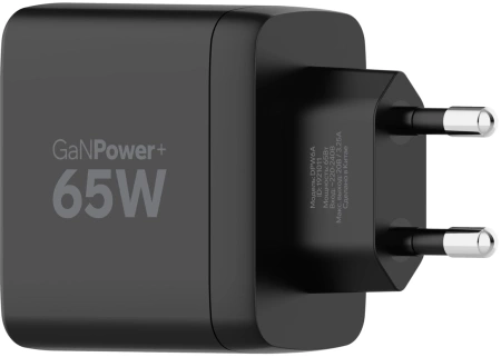 Сетевое зар./устр. Digma Pro DPW6A 65W 3.25A+3A (PD+QC) USB-C/USB-A универсальное черный (DPW6A5GX11BK)