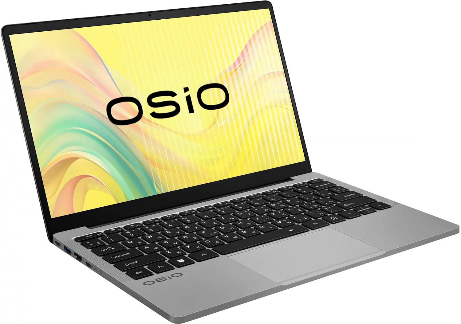 Ноутбук Osio FocusLine F140i-008 Core i5 1235U 16Gb SSD512Gb Intel UHD Graphics 14" IPS FHD (1920x1080) без ОС black WiFi BT Cam