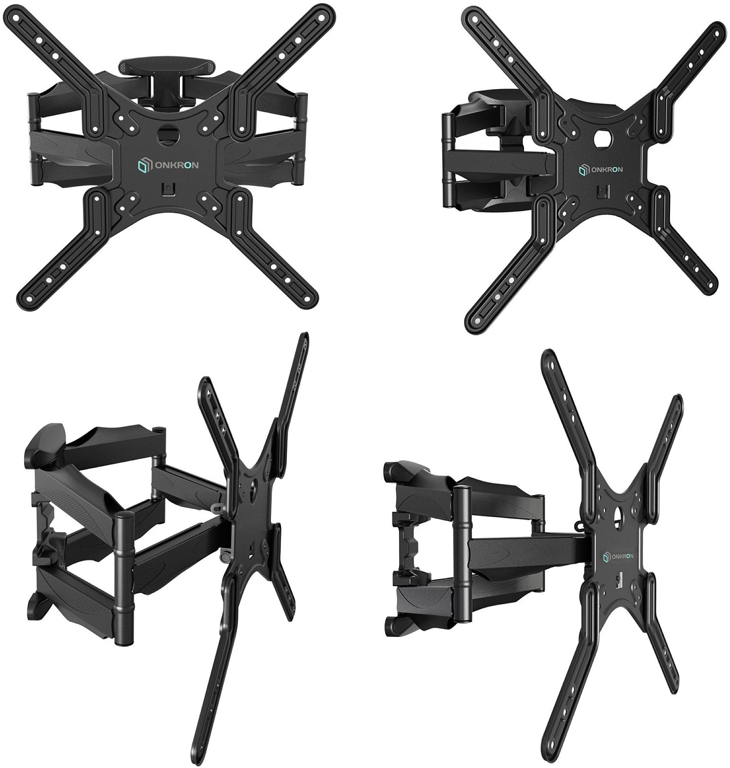Кронштейн для телевизора Onkron M5 черный 37"-70" макс.36.4кг настенный поворот и наклон