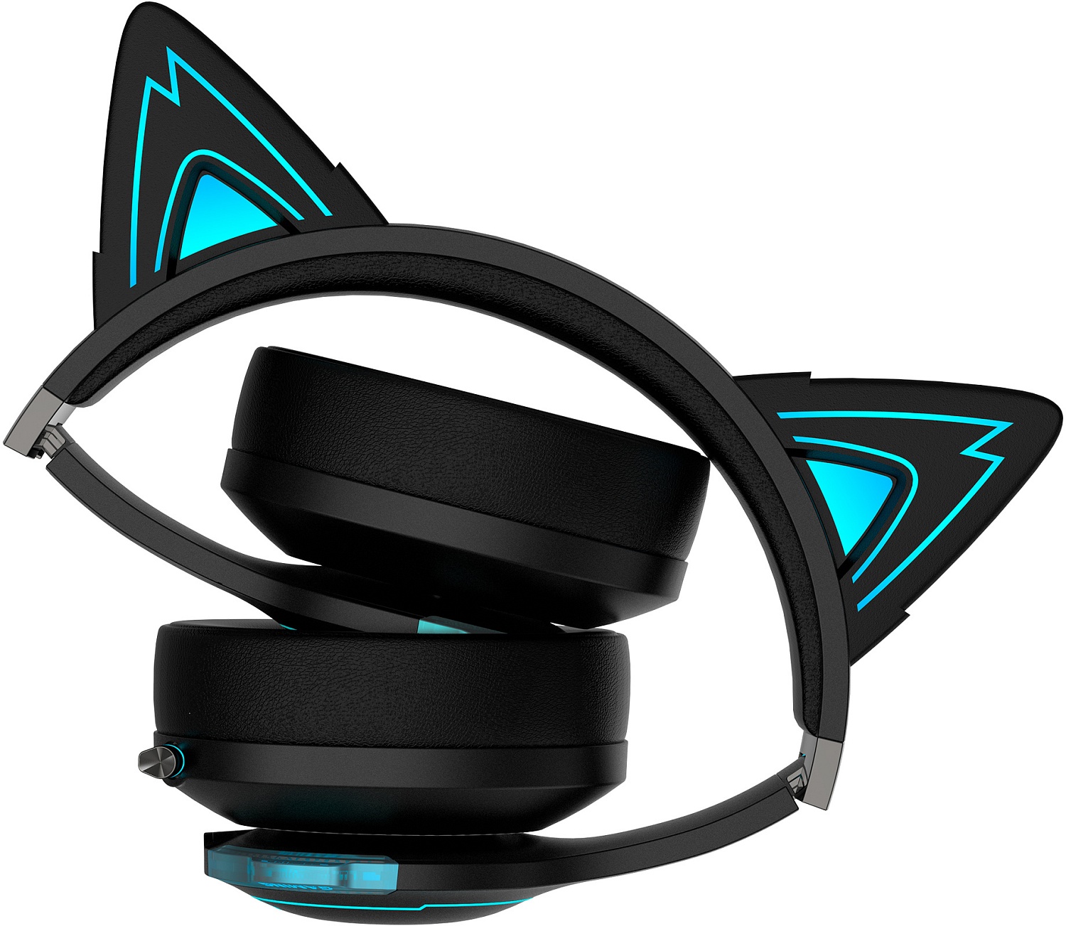 Наушники с микрофоном Edifier G5BT Cat черный мониторные BT оголовье