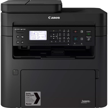 МФУ Canon i-Sensys MF264dw (МФУ лазерное P/S/C, A4, 1200dpi, 28ppm, 256Mb, ADF35, Duplex, WiFi, Lan, USB), (114539)