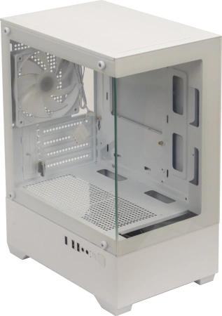 Корпус Accord ACC-ZCU2W белый без БП mATX 1x120mm 1xUSB3.0 1xUSB3.1 audio