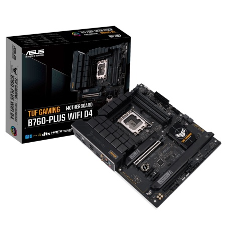 TUF GAMING B760-PLUS WIFI D4 /LGA1700,B760,USB3.2 GEN 2X2,MB (90MB1DF0-M0EAY0) /LGA1700,B760,USB3.2 GEN 2X2,MB (90MB1DF0-M0EAY0)