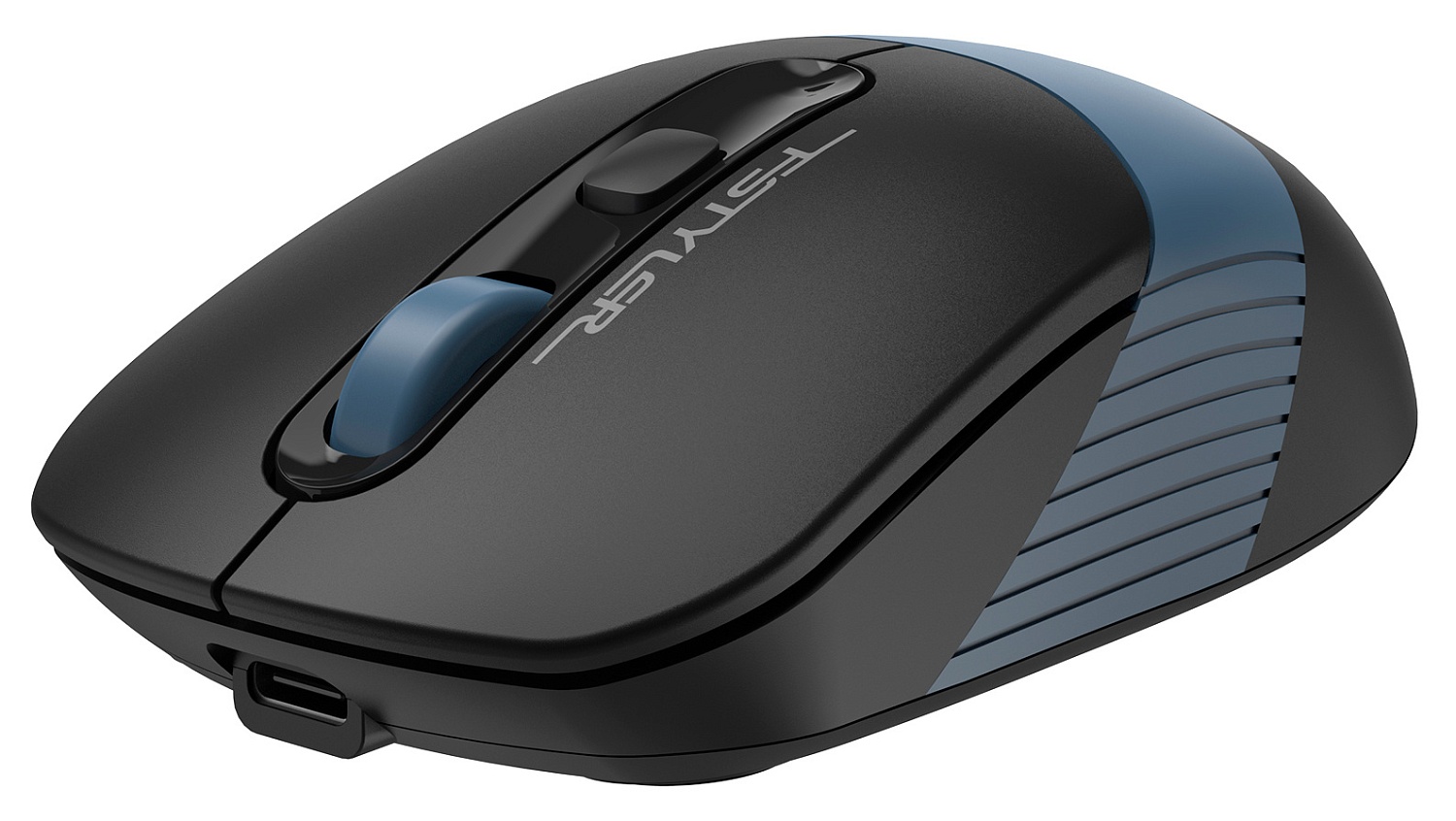 Мышь A4Tech Fstyler FB10C черный/синий оптическая (2400dpi) беспроводная BT/Radio USB (4but) Мышь A4Tech Fstyler FB10C черный/синий оптическая (2400dpi) беспроводная BT/Radio USB (4but)