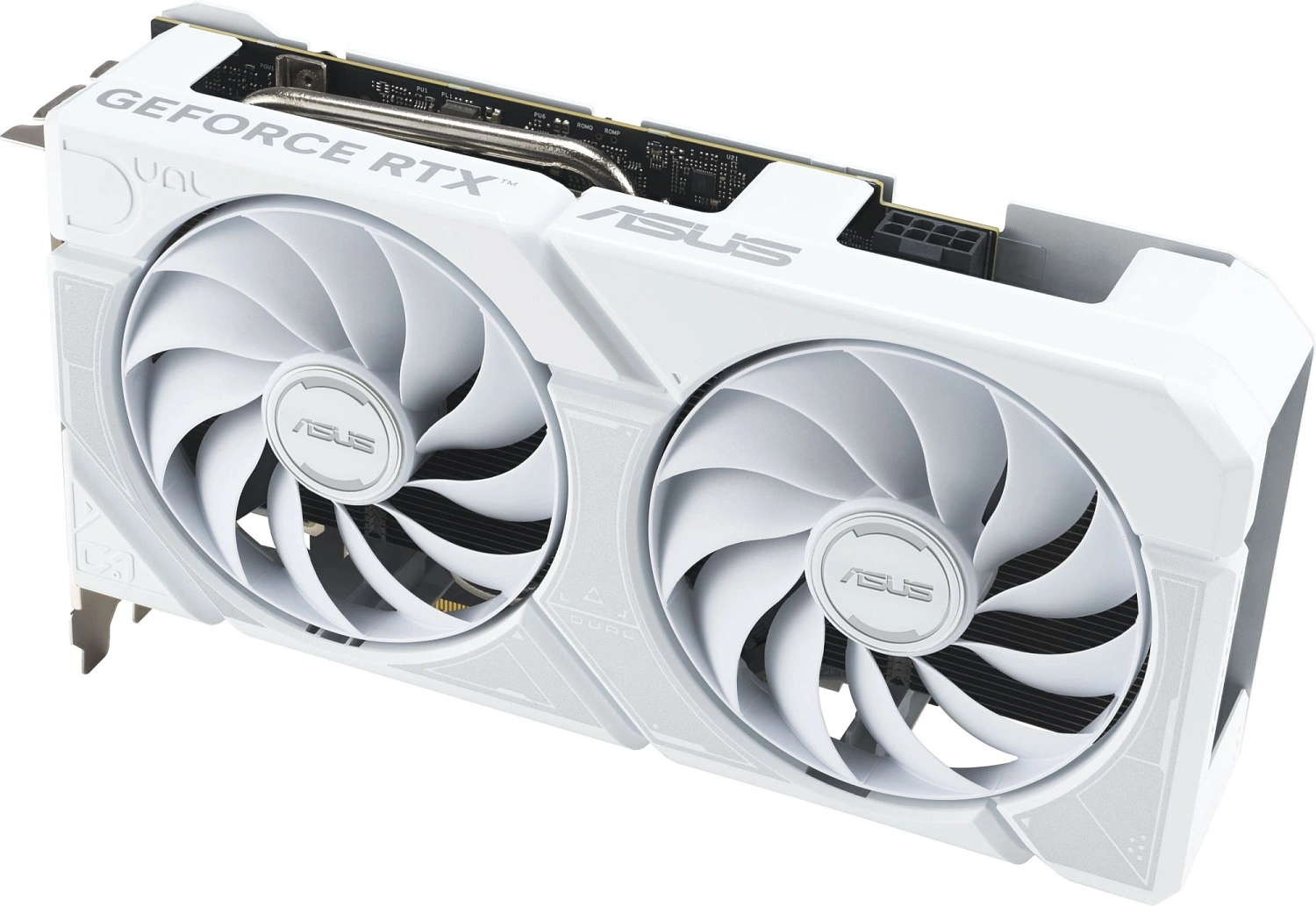 Видеокарта Asus PCI-E 4.0 DUAL-RTX5060TI-O16G-WHITE NVIDIA GeForce RTX 5060TI 16Gb 128bit GDDR7 2602/28000 HDMIx1 DPx3 HDCP Ret