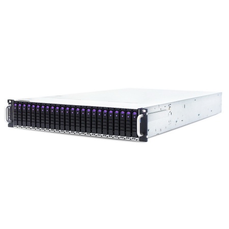 FB201-LX_XP1-F201LXXX 2U-24 Bay storage server supports 24 x U.2 NVMe drives, 2*dual Broadcom/LSI PEX9765 PCIe switch backplanes