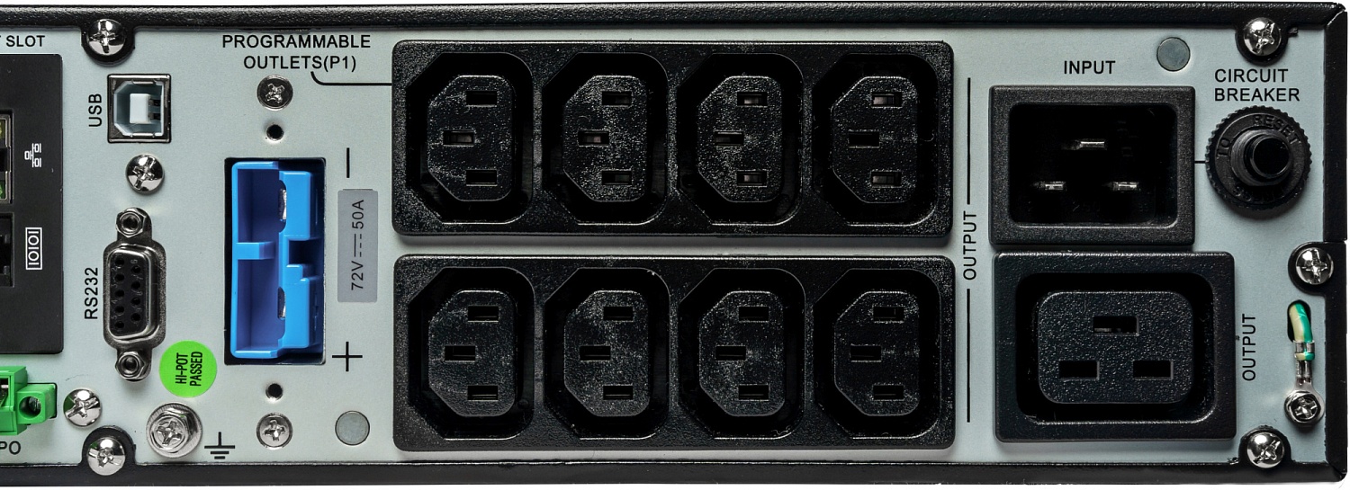 Источник бесперебойного питания Systeme Electric Smart-Save Online SRT, 3000VA/3000W, On-Line, Extended-run, Rack 2U(Tower convertible), LCD, Out: 8xC13+1xC19, SNMP Intelligent Slot, USB, RS-232, Pre-Inst. Web/SNMP