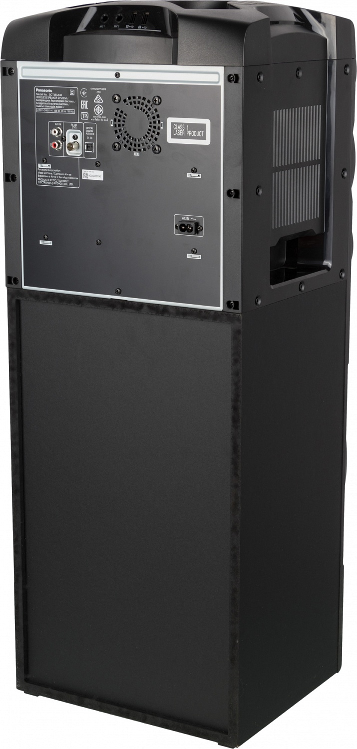 Минисистема Panasonic SC-TMAX40E-K черный 1200Вт CD CDRW FM USB BT