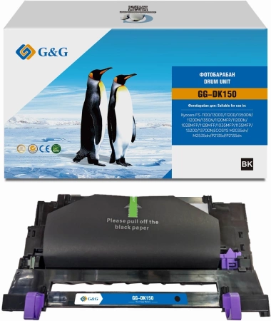 Тонер-картридж G&G drum-cartridge for Kyocera FS-1100/FS-1300D/FS-1120D/FS-1350DN/FS-1120DN/FS-1350N/FS-1120MFP/FS-1120DN/FS-1028MFP/FS-1128MFP/FS-1035MFP/FS-1135MFP/FS-1320D/FS-1370DN;ECOSYS M2035dn/M2535dn/P2135d/