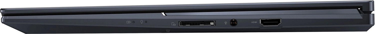 Ноутбук Asus Zenbook Pro 16X OLED UX7602VI-ME097X Core i9 13900H 32Gb SSD1Tb NVIDIA GeForce RTX4070 8Gb 16" OLED Touch 4K (3840x2400) Windows 11 Professional black WiFi BT Cam (90NB10K1-M005D0)