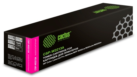 Картридж лазерный Cactus CSP-W2213A 207A пурпурный (1250стр.) для HP M255/MFP M282/M283