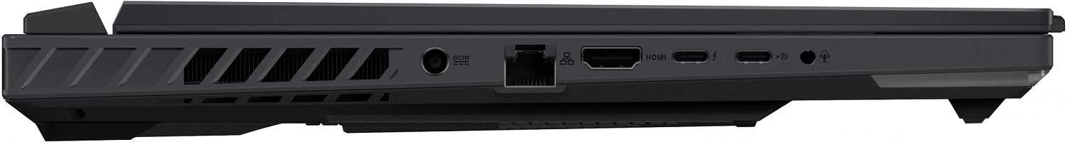 Ноутбук Asus ROG Strix G16 G614JI-N4413 Core i7 13650HX 32Gb SSD1Tb NVIDIA GeForce RTX4070 8Gb 16" IPS WQXGA (2560x1600) noOS grey WiFi BT Cam (90NR0D41-M00VN0)