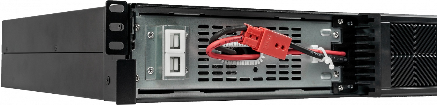 Источник бесперебойного питания Systeme Electric Smart-Save Online SRV, 2000VA/1800W, On-Line, Rack 2U(Tower convertible), LCD, Out: 6xC13, SNMP Intelligent Slot, USB, RS-232