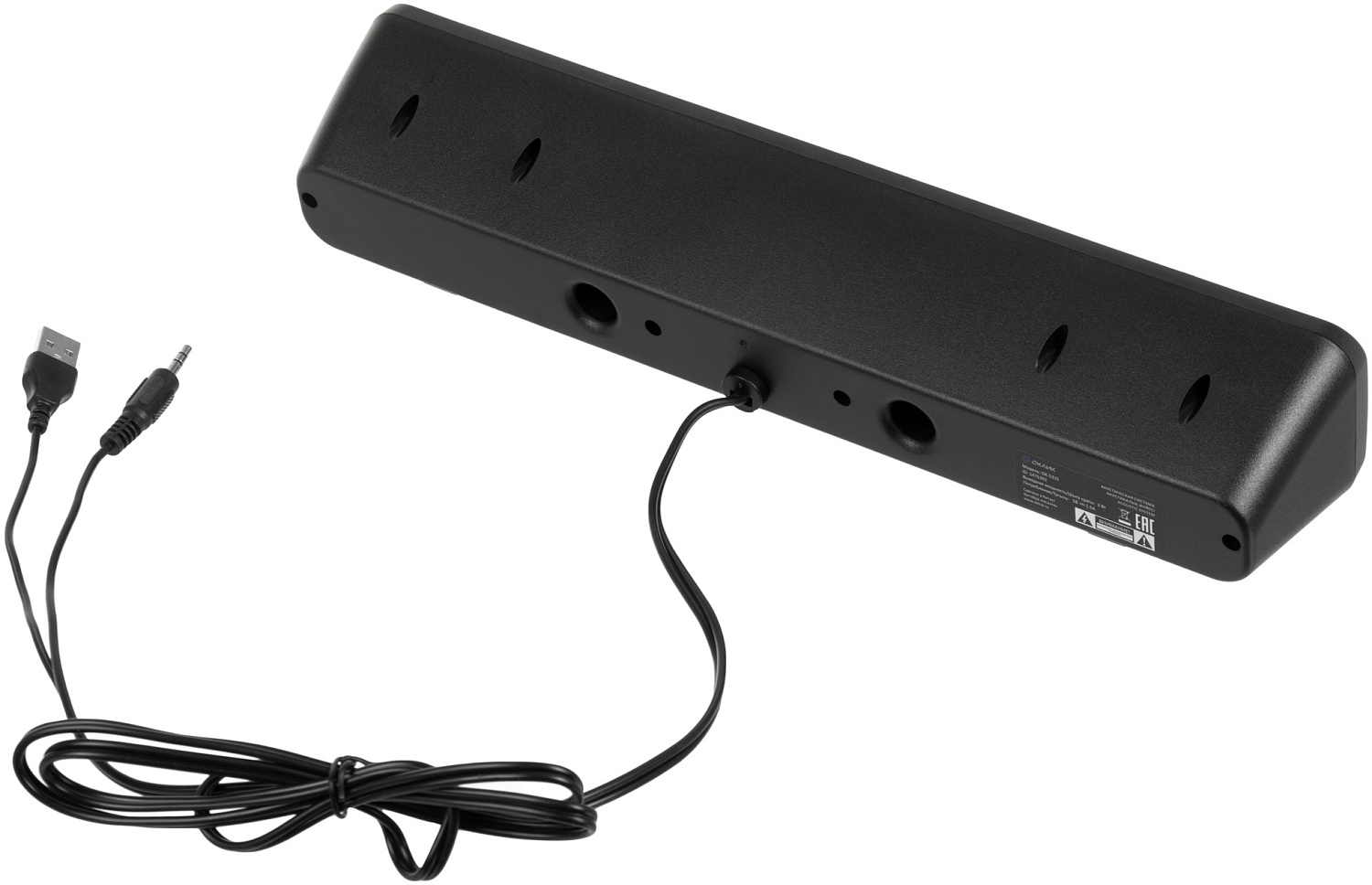 Саундбар Оклик OK-531S 2.0 6Вт черный