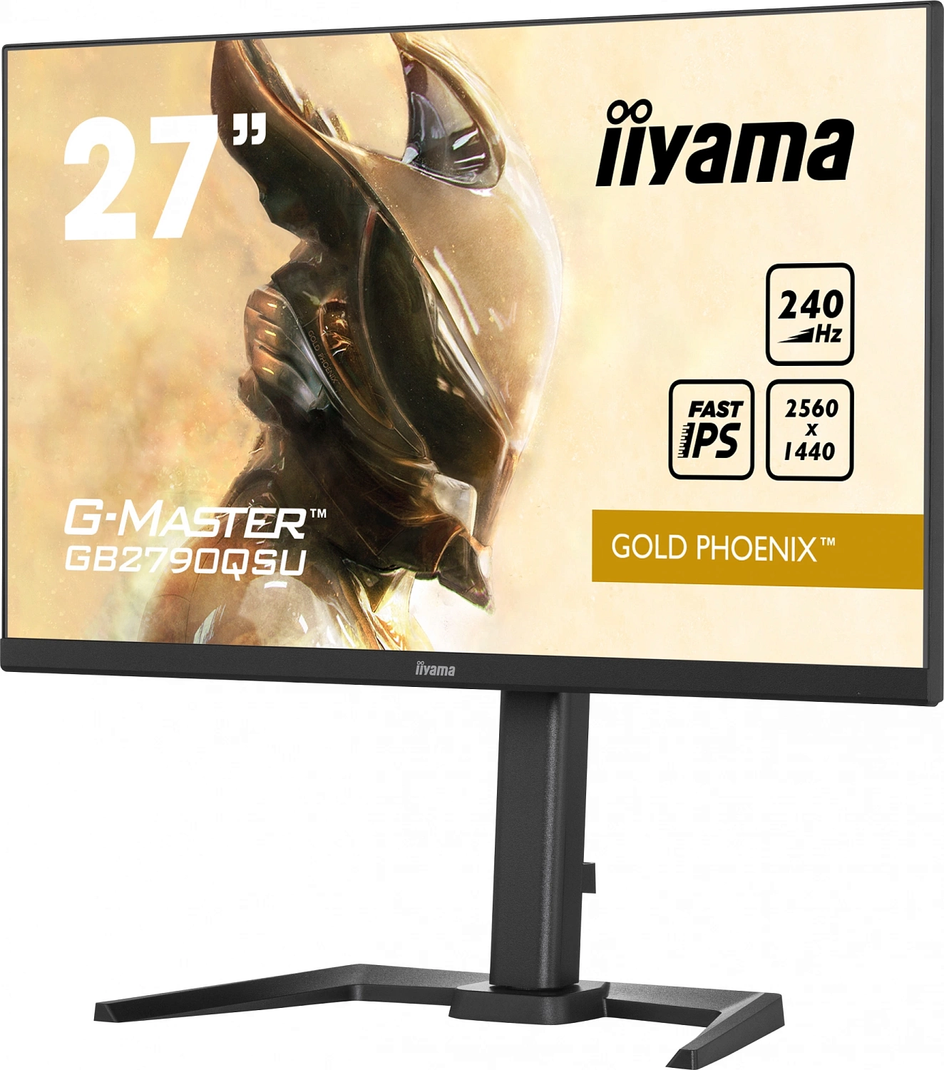 Монитор Iiyama 27" G-Master GB2790QSU-B5 черный IPS LED 16:9 HDMI M/M матовая HAS 400cd 178гр/178гр 2560x1440 240Hz DP USB 5.7кг
