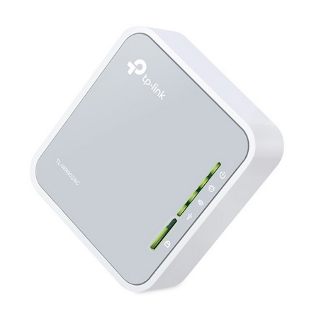 Маршрутизатор TP-LINK AC750 Компактный портативный Wi-Fi роутер 3 внутренние антенны, 1 порт WAN/LAN 100 Мбит/с, 1 порт US