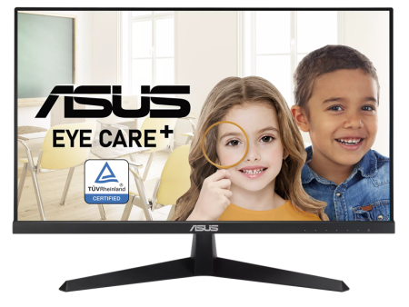 Монитор ASUS 23.8" VY249HE IPS 1920x1080 1ms 250cd 75Hz D-Sub HDMI Black; 90LM06A0-B01H70