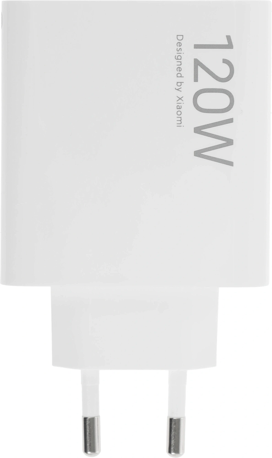 Сетевое зар./устр. Xiaomi 120W HyperCharge Combo (Type-A) EU 120W 6A (PD+QC) USB универсальное белый (BHR9462EU)