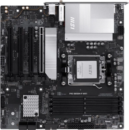 Материнская плата MSI PRO B850M-P WIFI