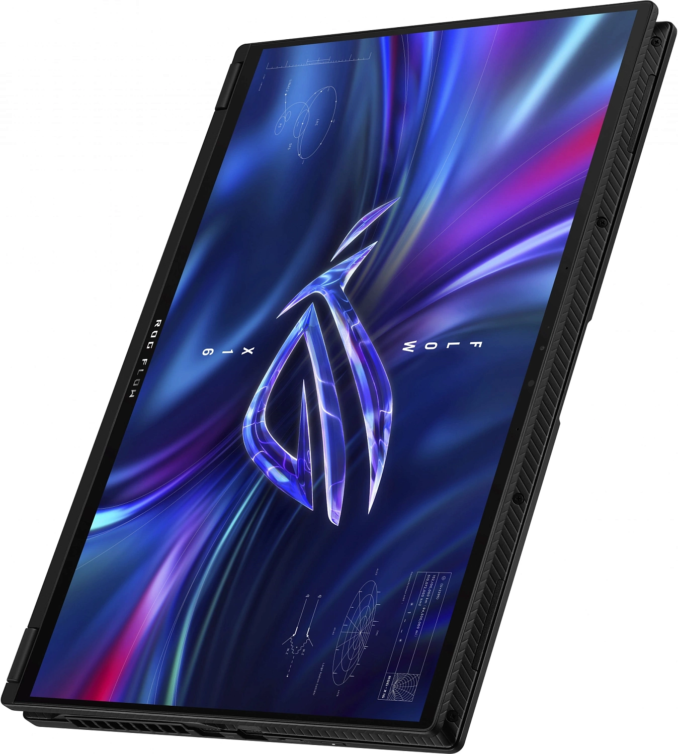 Ноутбук Asus ROG Flow GV601VI-NL055W Core i9 13900H 32Gb SSD1Tb NVIDIA GeForce RTX4070 8Gb 16" IPS Touch WQXGA (2560x1600) Windows 11 Home black WiFi BT Cam (90NR0G01-M002V0)