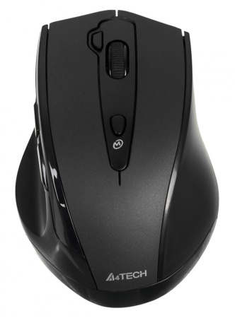 Мышь A4Tech V-Track G10-810F черный оптическая (2000dpi) беспроводная USB для ноутбука (7but)