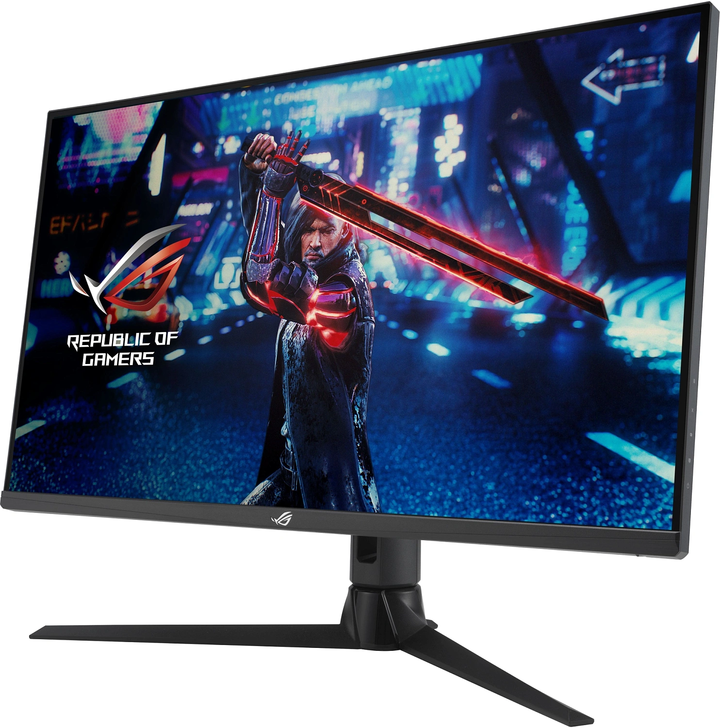 Монитор Asus 32" ROG Swift XG32UQ черный IPS LED 16:9 HDMI матовая HAS Piv 450cd 178гр/178гр 3840x2160 160Hz G-Sync DP 4K USB 8.9кг