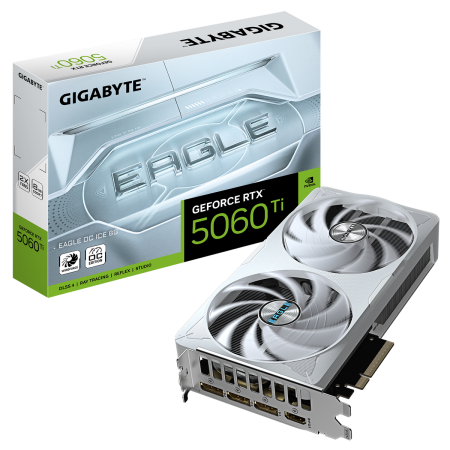Видеокарта Gigabyte Bad Pack RTX5060Ti EAGLE OC ICE 8GB GDDR7 128bit 3xDP HDMI 2FAN RTL bp