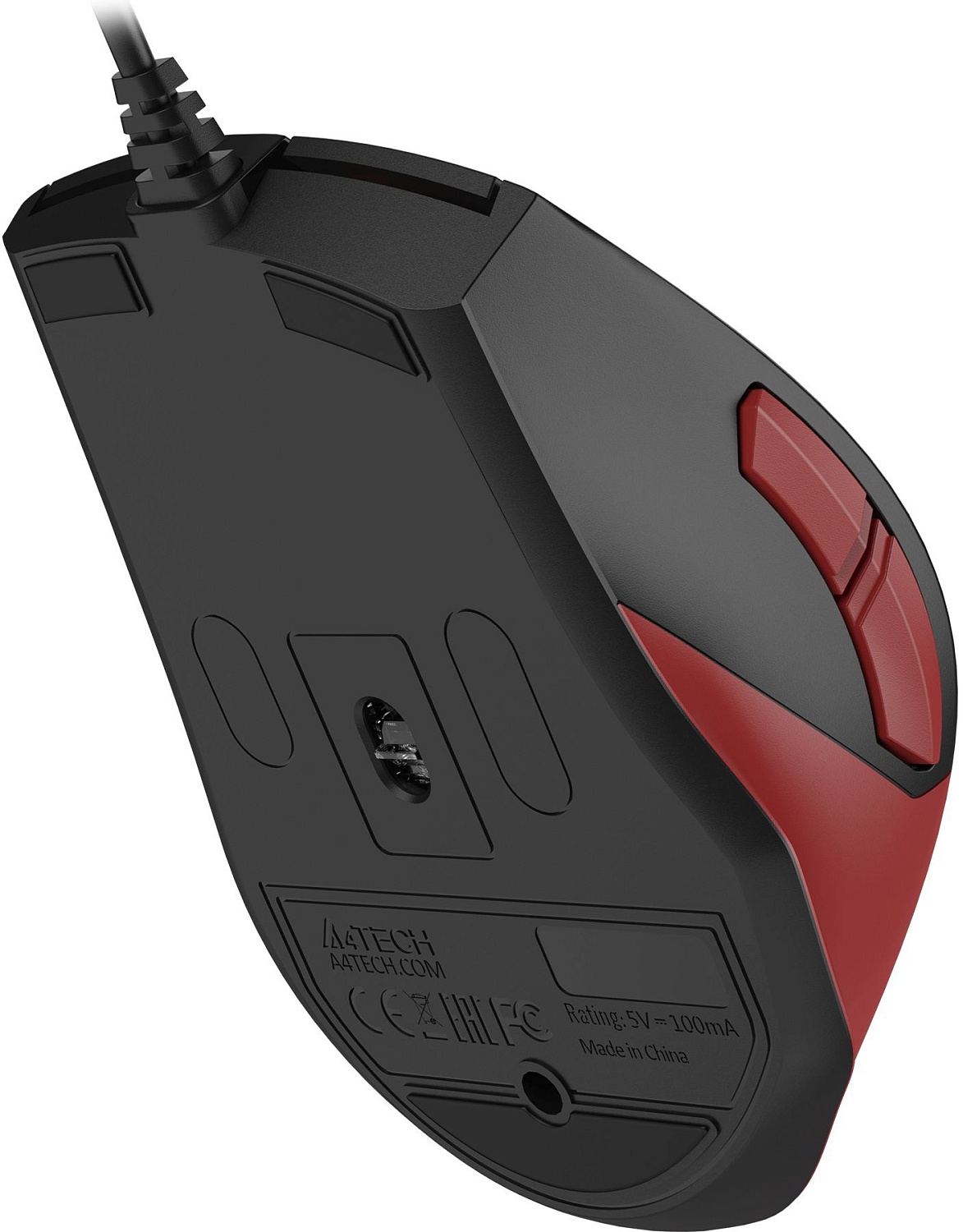 Мышь A4Tech Fstyler FM45S Air красный/черный оптическая (2400dpi) silent USB (7but) Мышь A4Tech Fstyler FM45S Air красный/черный оптическая (2400dpi) silent USB (7but)
