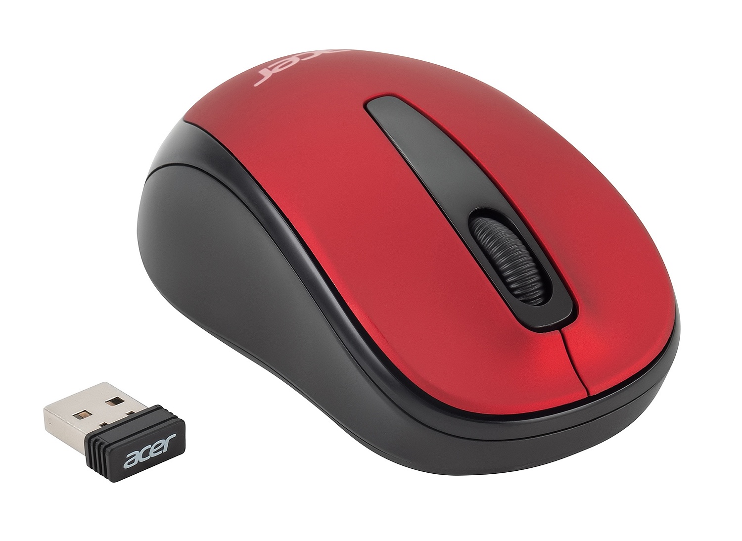 Мышь Acer OMR136 красный оптическая (1000dpi) беспроводная USB для ноутбука (2but) Мышь Acer OMR136 красный оптическая (1000dpi) беспроводная USB для ноутбука (2but)
