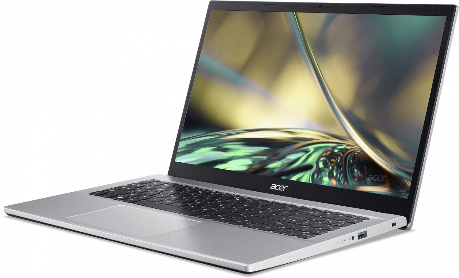 Ноутбук Acer Aspire 3 A315-59-7201 Slim Core i7 1255U 8Gb SSD512Gb Intel Iris Xe graphics 15.6" IPS FHD (1920x1080) Eshell silver WiFi BT Cam (NX.K6SER.005)