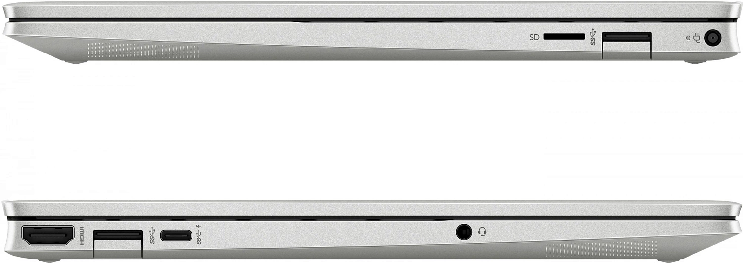 Ноутбук HP Pavilion Aero 13-be2018ci Ryzen 5 7535U 16Gb SSD512Gb AMD Radeon Graphics 13.3" IPS WQXGA (2560x1600) FreeDOS silver WiFi BT Cam (A74L4EA)