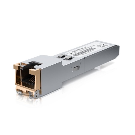 Трансивер Ubiquiti UACC-CM-RJ45-1G (UF-RJ45-1G), 1G SFP to RJ45 adapter, 10/100/1000 Mbps