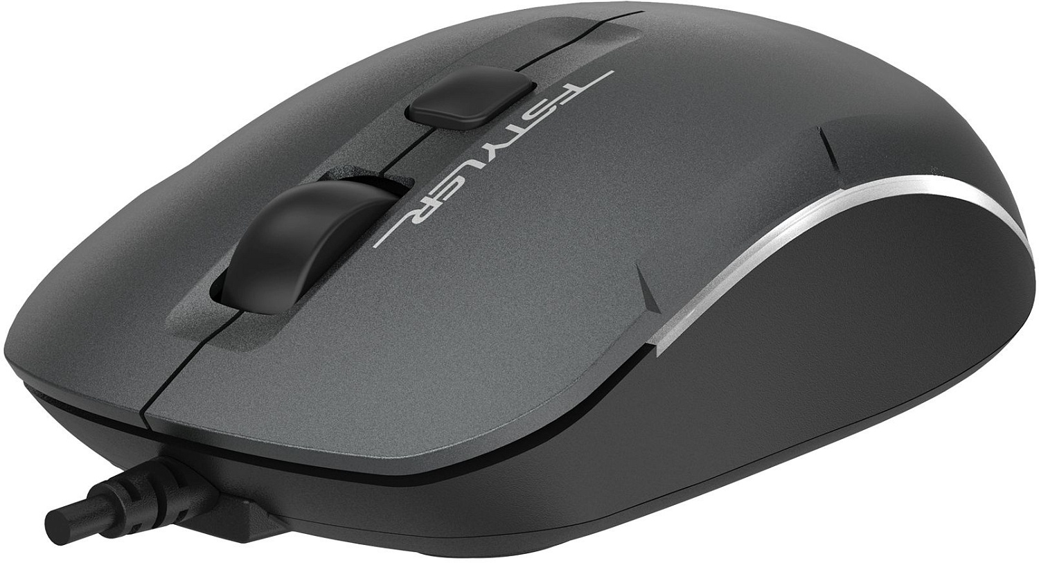 Мышь A4Tech Fstyler FM26 серый/черный оптическая (2000dpi) USB для ноутбука (4but) Мышь A4Tech Fstyler FM26 серый/черный оптическая (2000dpi) USB для ноутбука (4but)