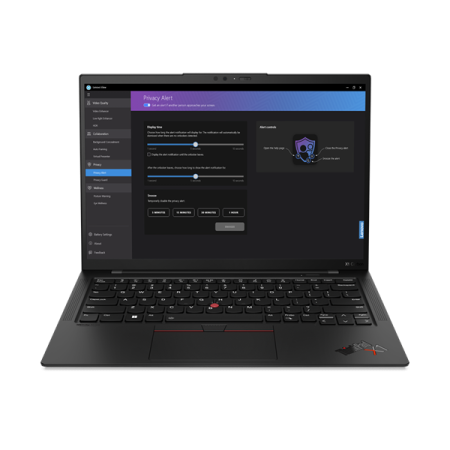 Ноутбук ThinkPad X1 Carbon Gen11 14" WUXGA(1920x1200) IPS 400N, i7-1355U, 16GB LPDDR5 6400, 1TB SSD M.2, Intel Iris Xe, WiFi, BT, FPR, FHD Cam, 57Wh, 65W USB-C Slim, Win 11 Pro, 1Y, 1.12kg