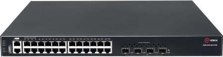 Коммутатор QTech QSW-4700-28TX-POE 24G 4SFP+ 24PoE управляемый