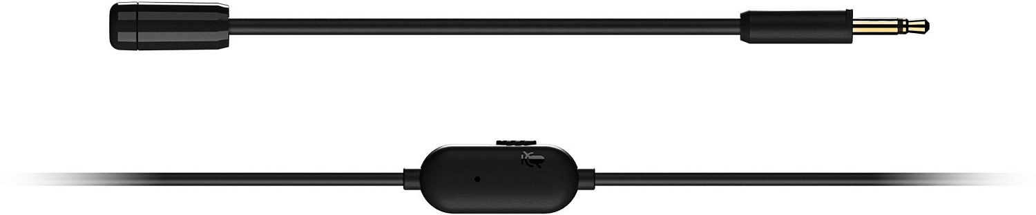 Наушники с микрофоном Steelseries Tusq черный 1.2м вкладыши крепление за ухом (61650)